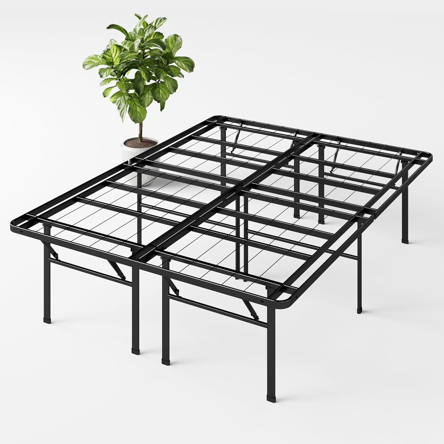 Zinus Premium SmartBase 18-inch metal platform bed frame